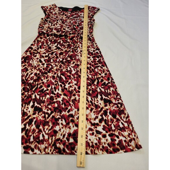 212 Collection Dress Womens XS Knot Front Sleeveless Knee Length Multicolor - Picture 11 of 11